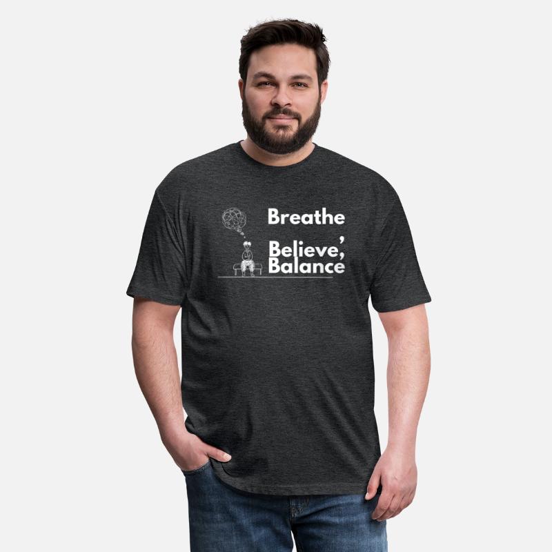 Breathe Believe Balance – Motivational t-shirt