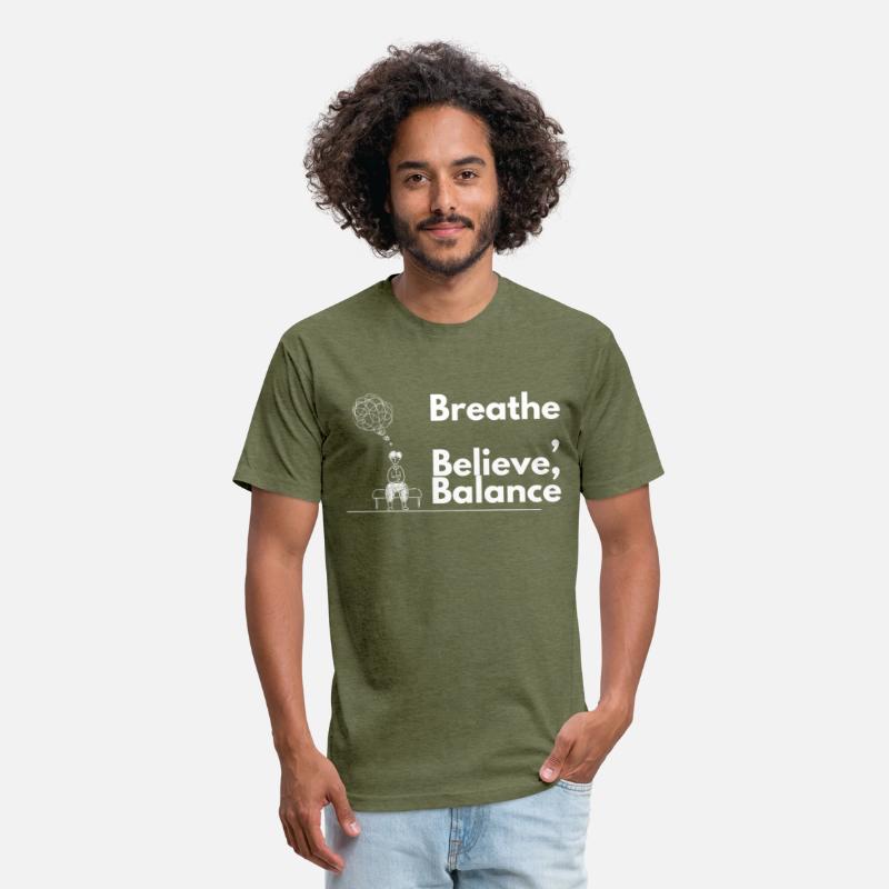 Breathe Believe Balance – Motivational t-shirt