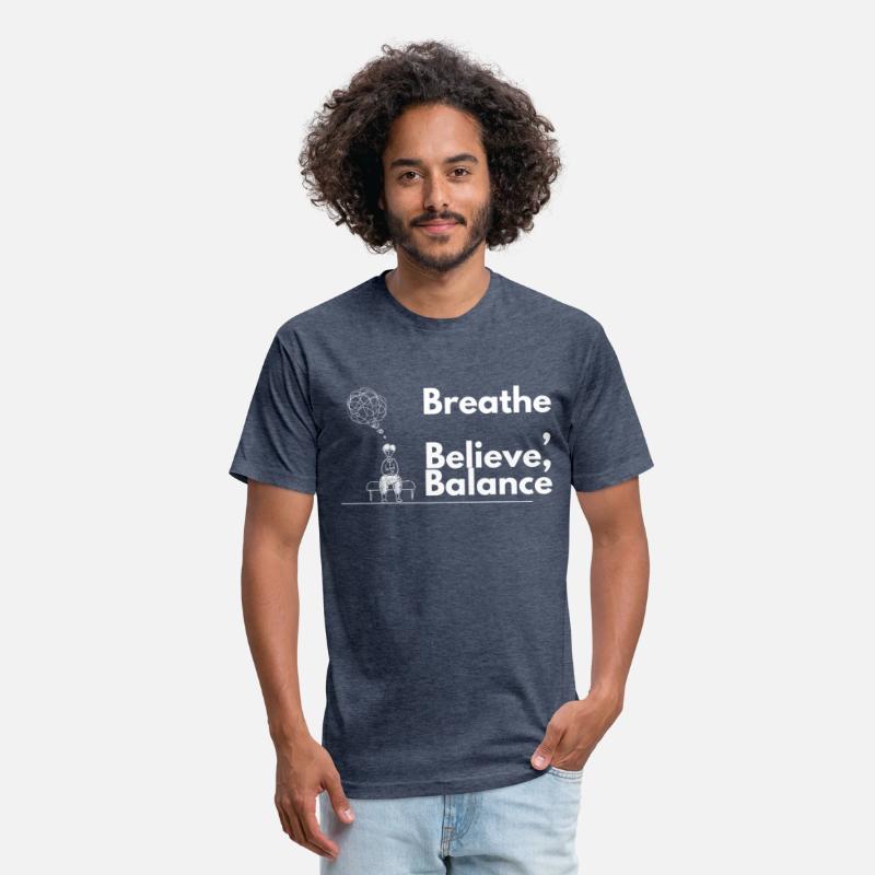 Breathe Believe Balance – Motivational t-shirt