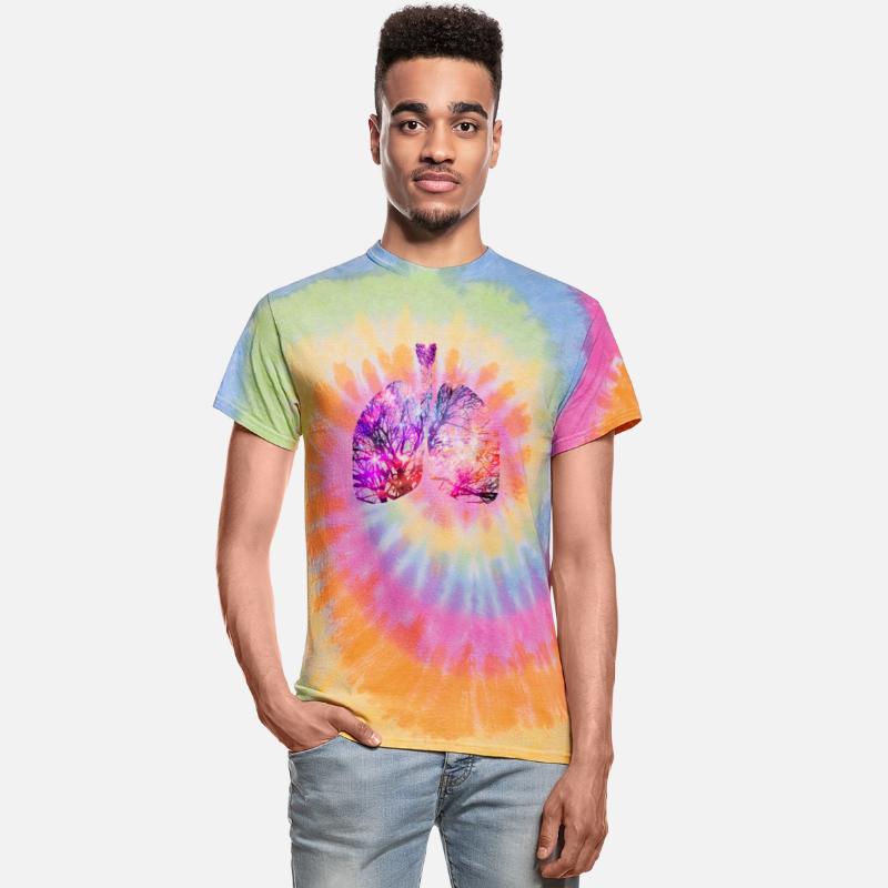 BREATHE Lungs Silhouette Tree Universe Fill