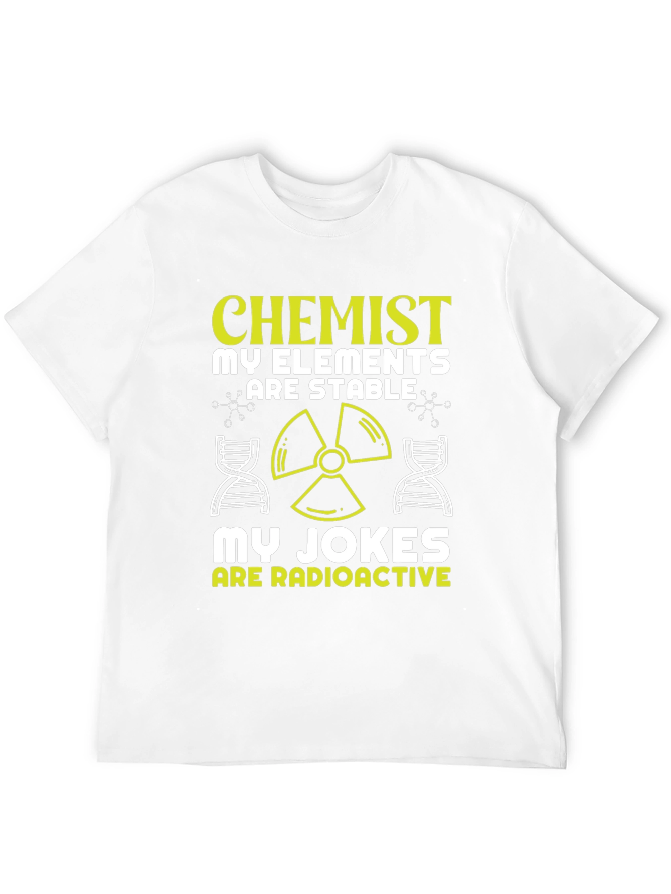 Chemist Elements Stable Radioactive Jokes T-Shirt