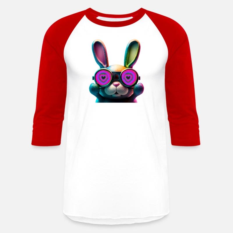 Bunny face Cool Easter Bunny with Glasses