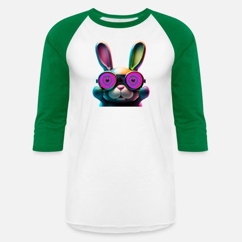 Bunny face Cool Easter Bunny with Glasses