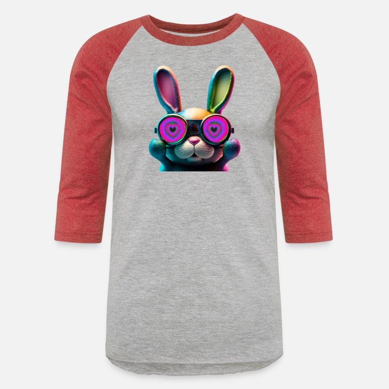 Bunny face Cool Easter Bunny with Glasses