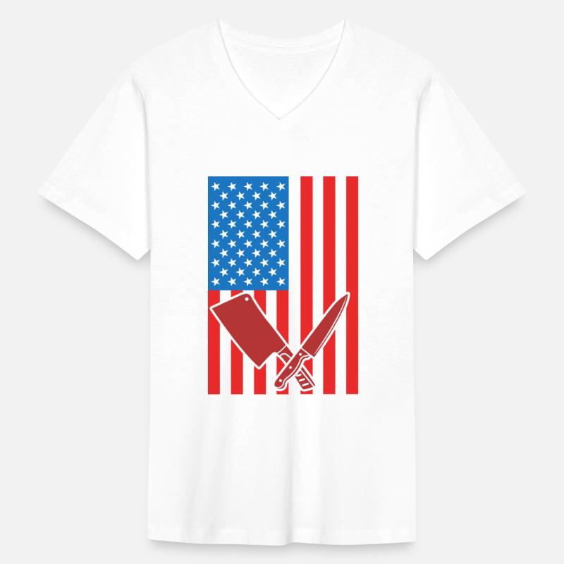 Butcher USA Flag
