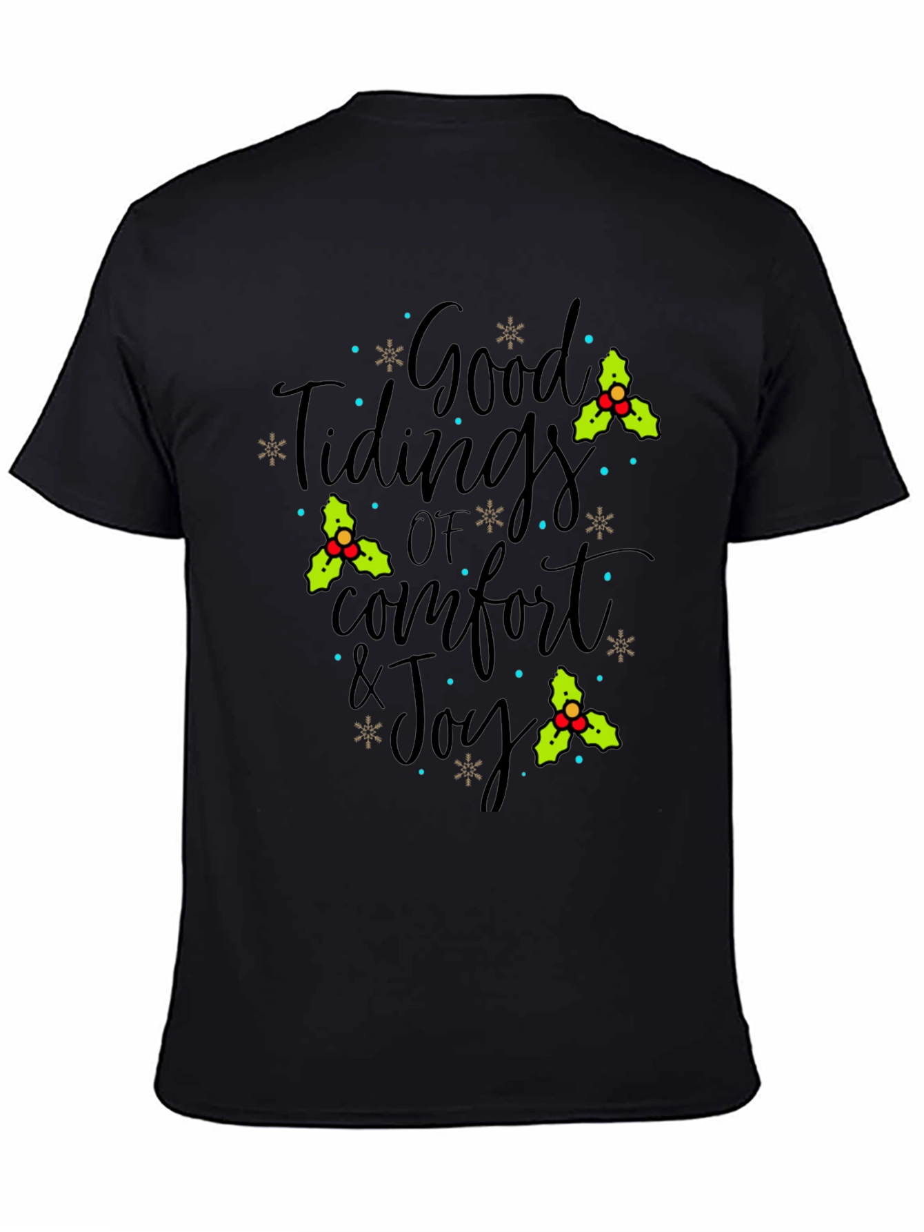 Good Tidings Christmas Graphic T-Shirt