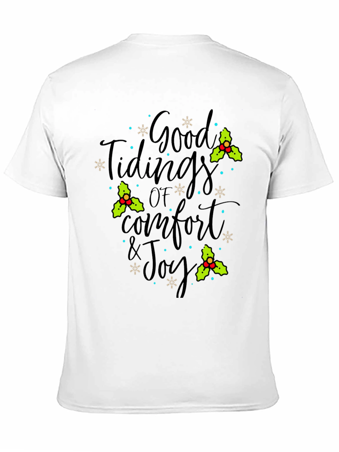 Good Tidings Christmas Graphic T-Shirt