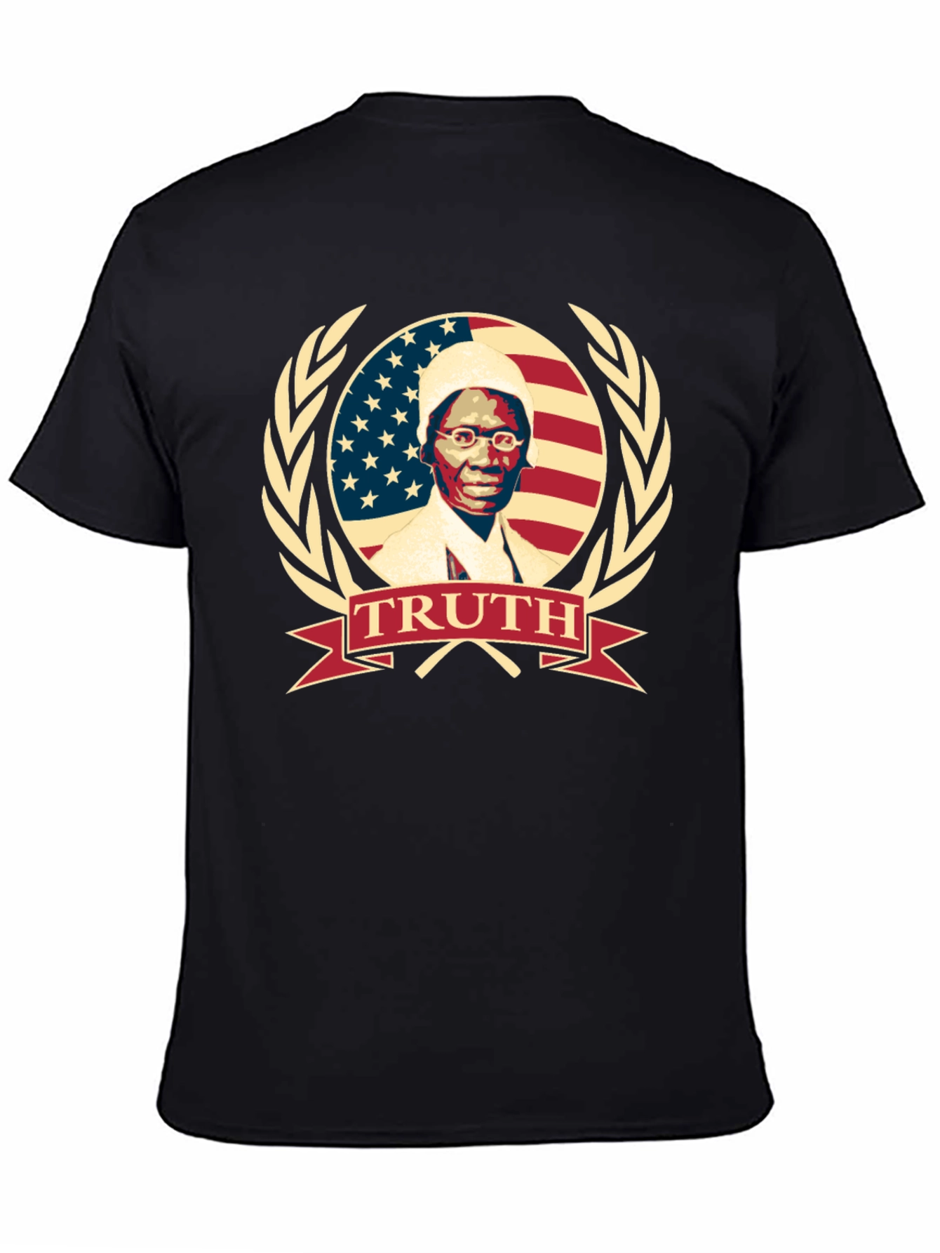 Sojourner Truth Graphic Tee - Unisex Black T-Shirt