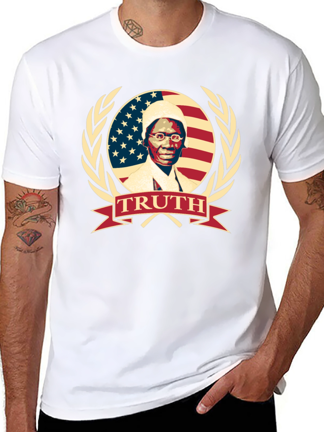 Sojourner Truth Graphic Tee - Unisex Black T-Shirt