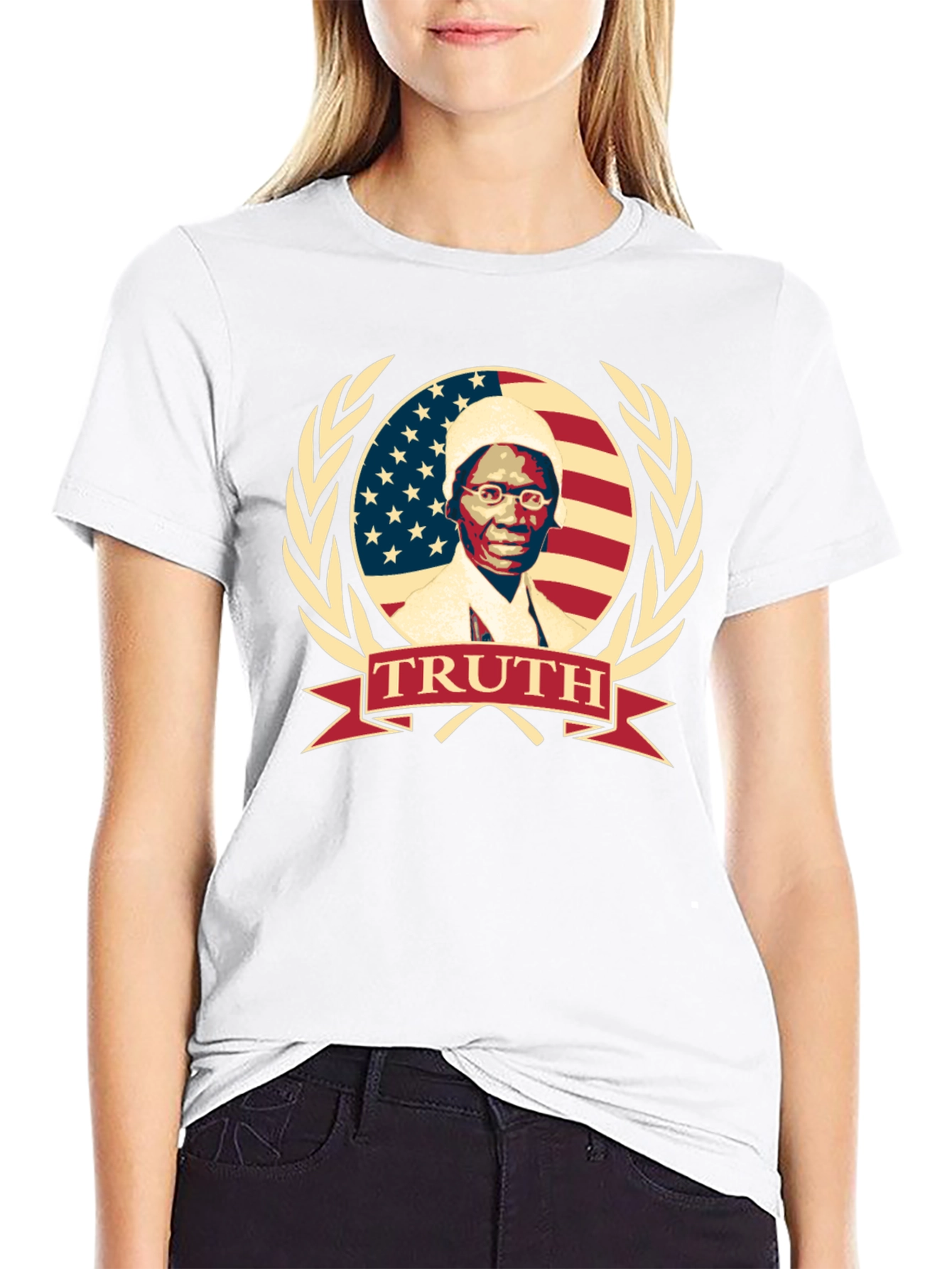 Sojourner Truth Graphic Tee - Unisex Black T-Shirt