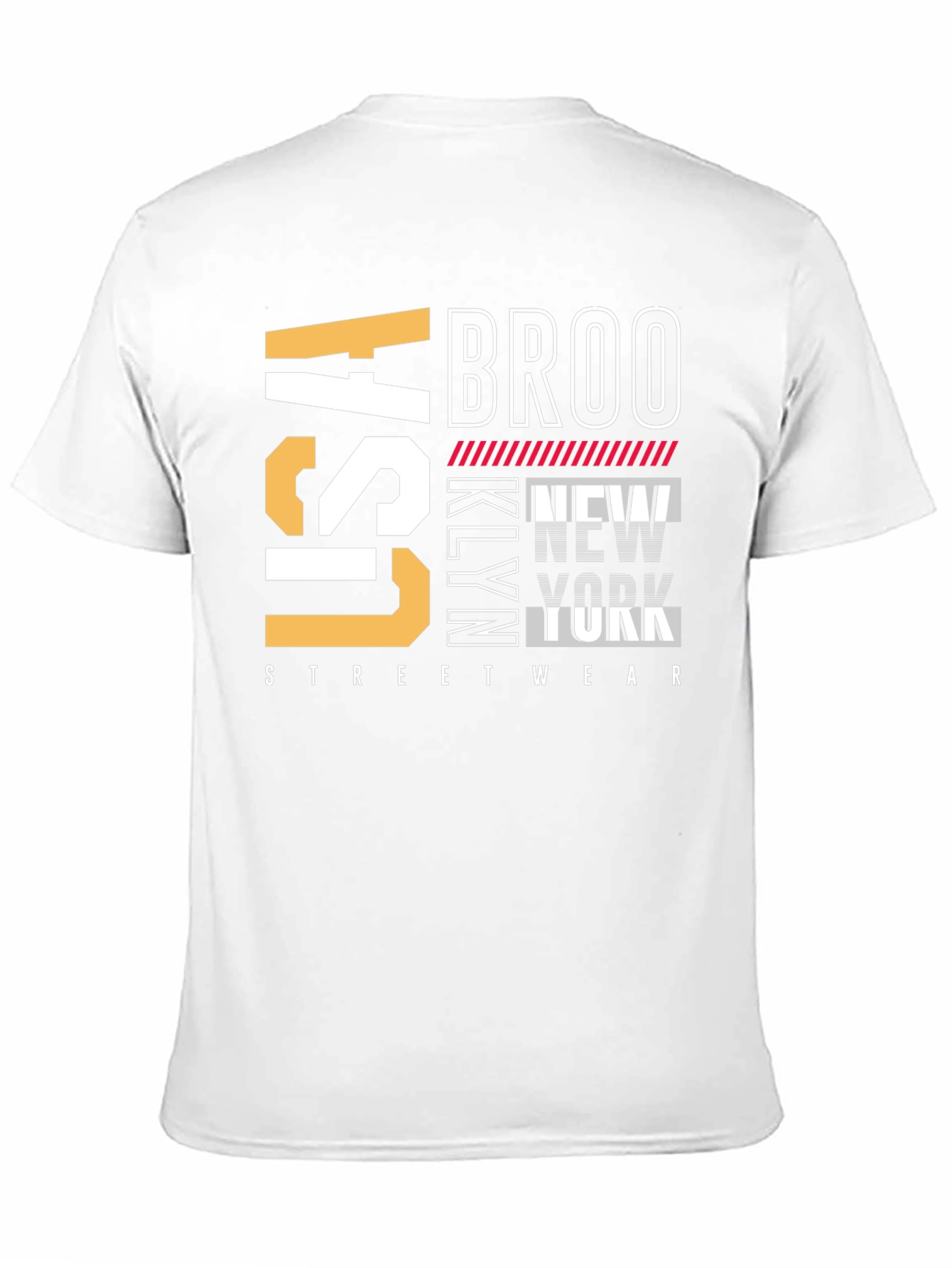 Brooklyn USA Streetwear Graphic T-Shirt