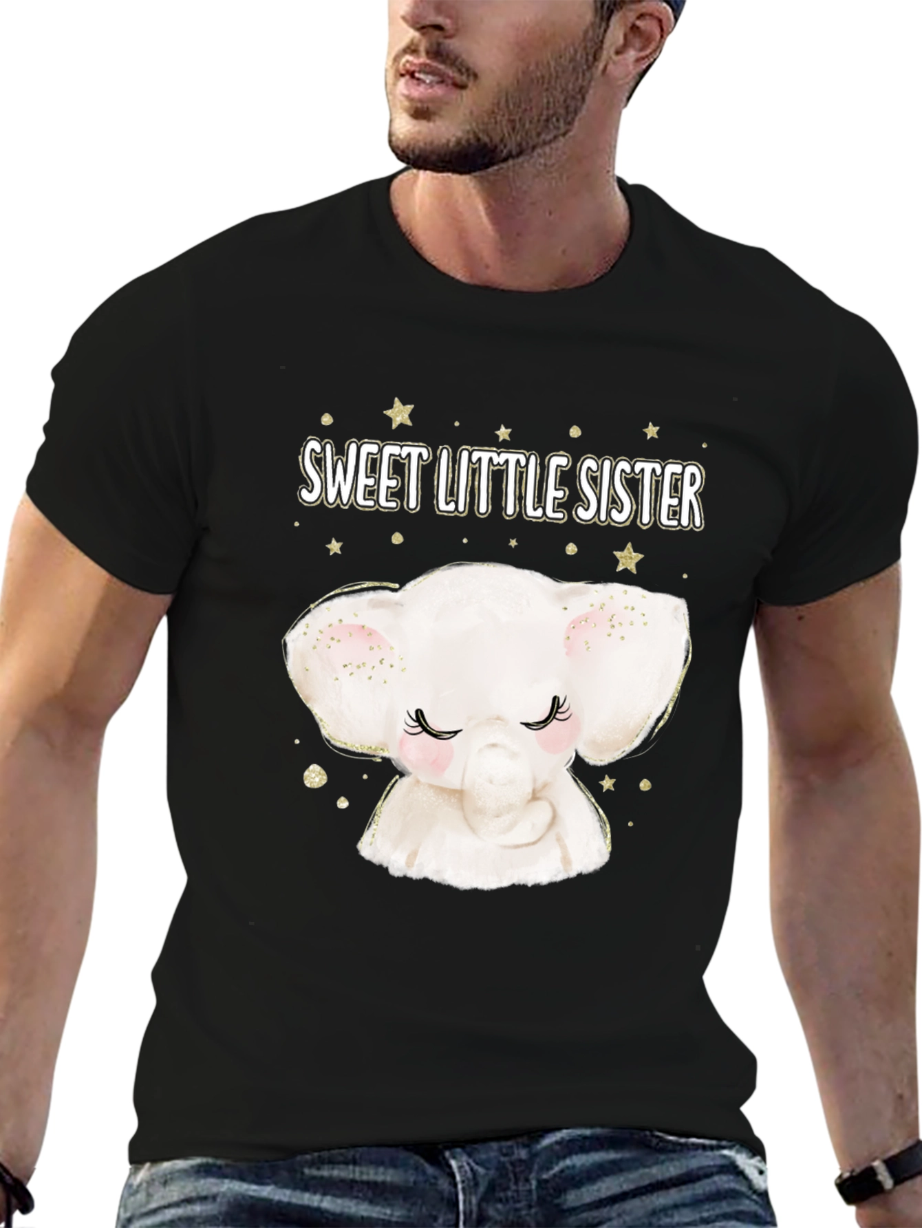 Sweet Little Sister Elephant T-Shirt