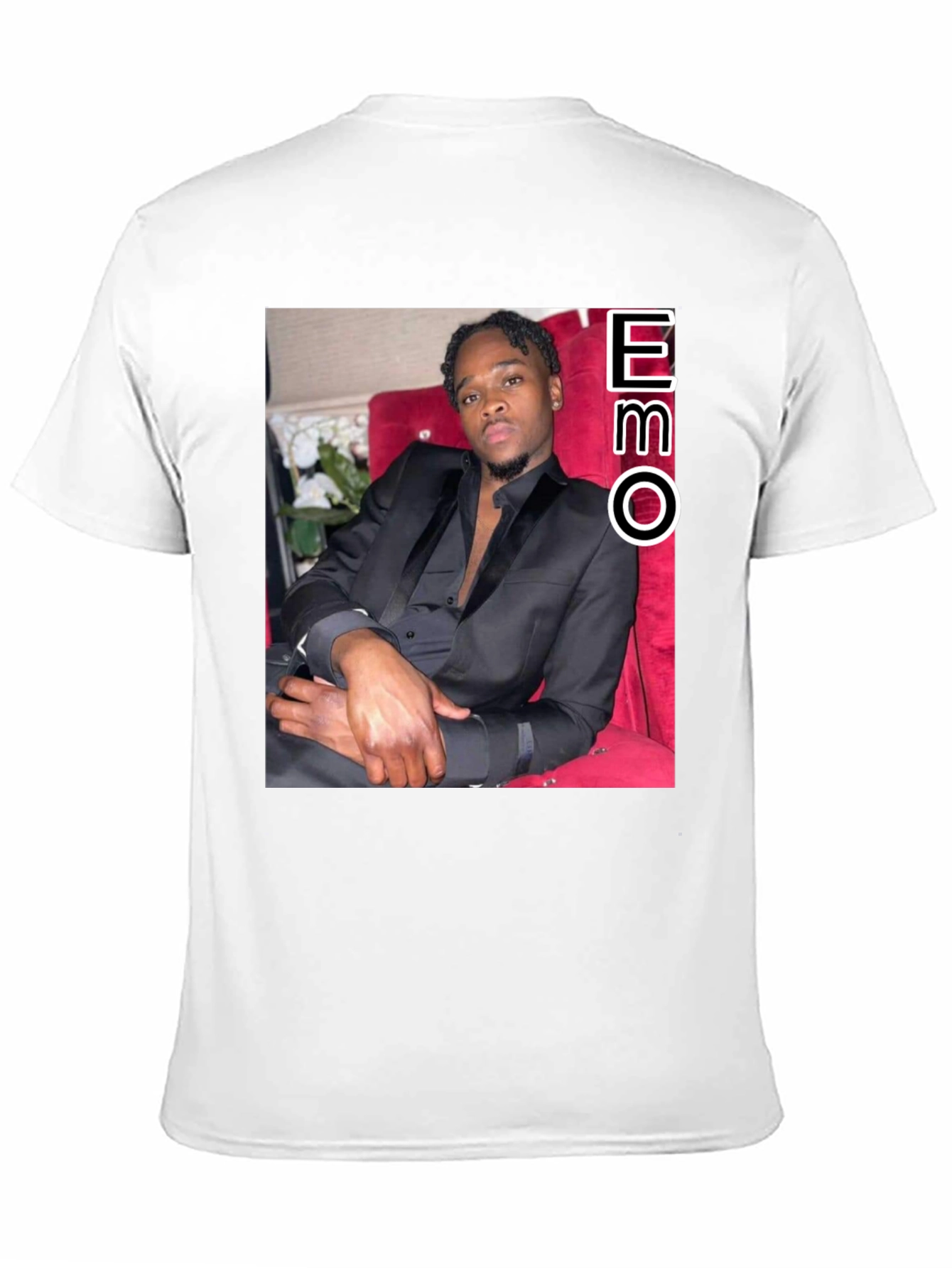 OBO Stylish Black Graphic Tee