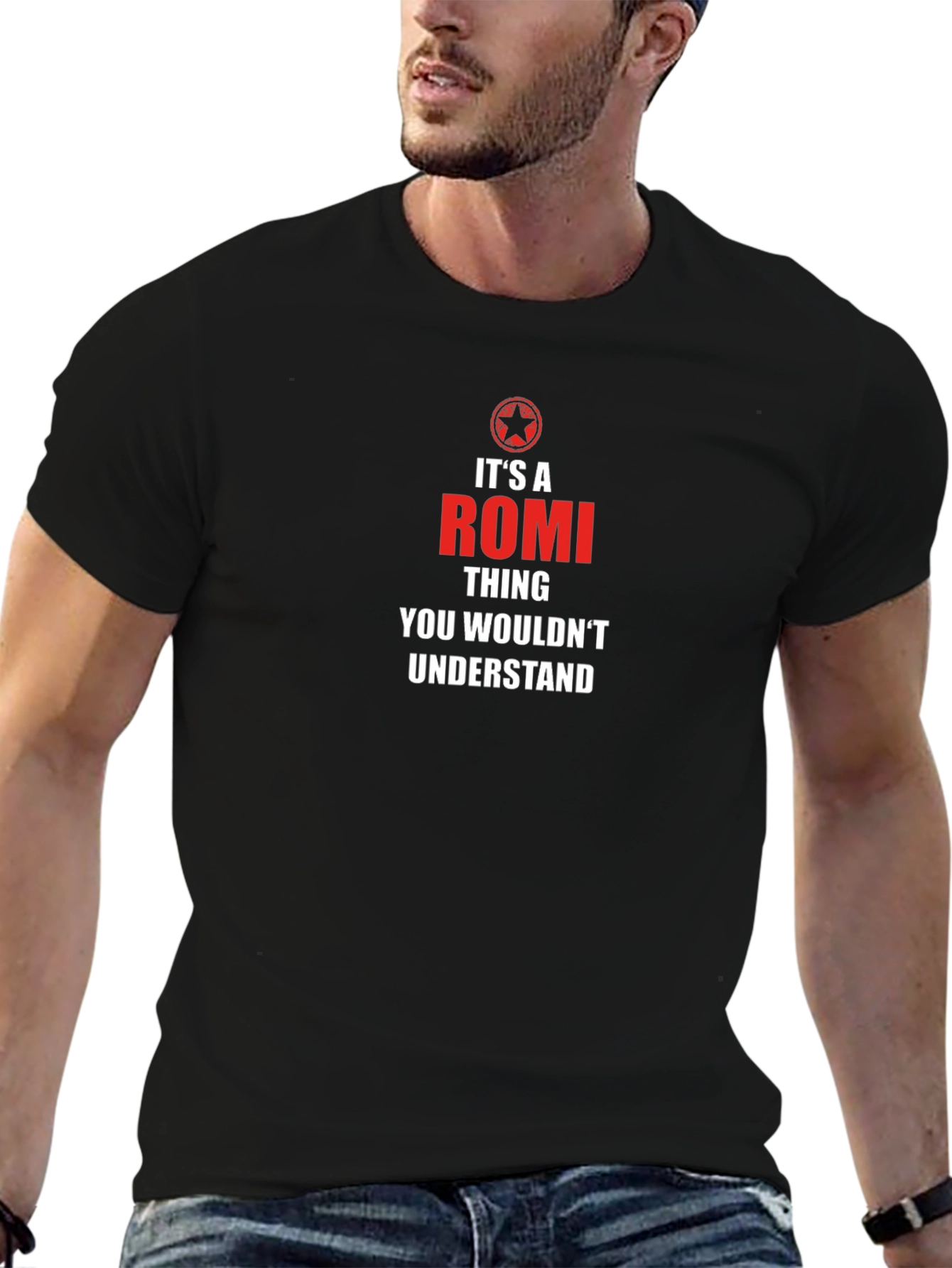 Its A Romi Thing T-Shirt - Black