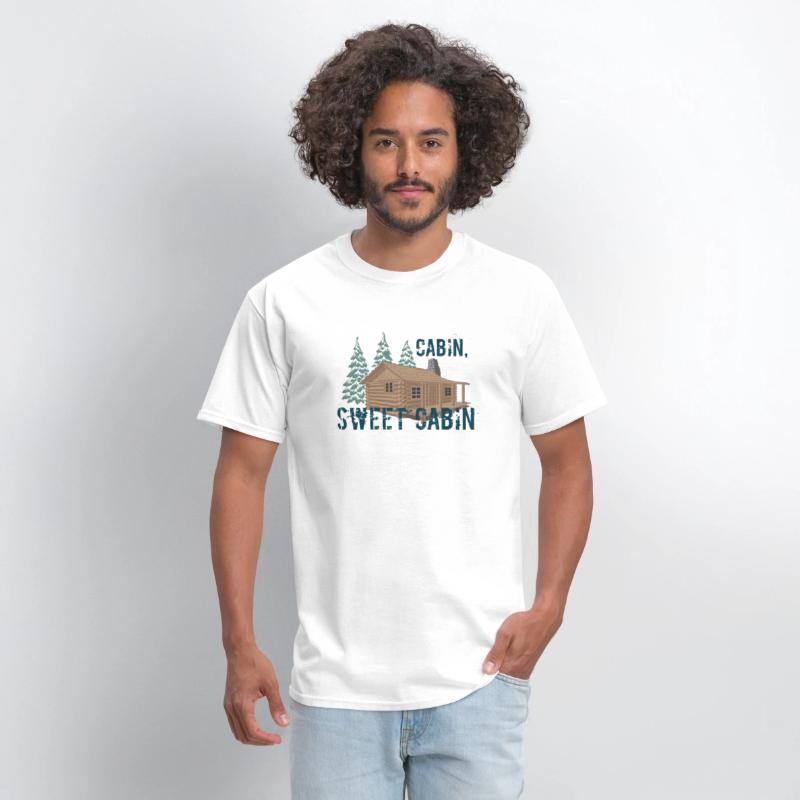 Cabin Sweet Cabin Men's T-Shirt