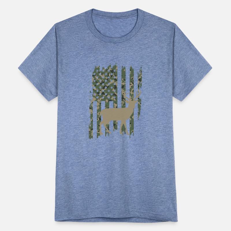 Camo American Flag Deer