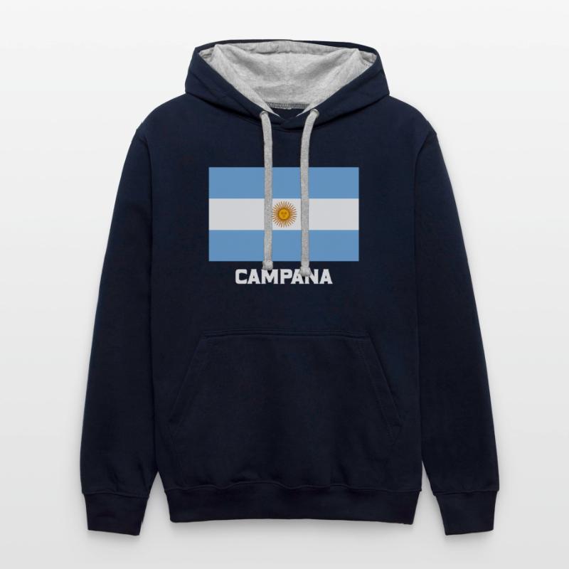 Campana Republica Argentina Flag Emblem Bandera