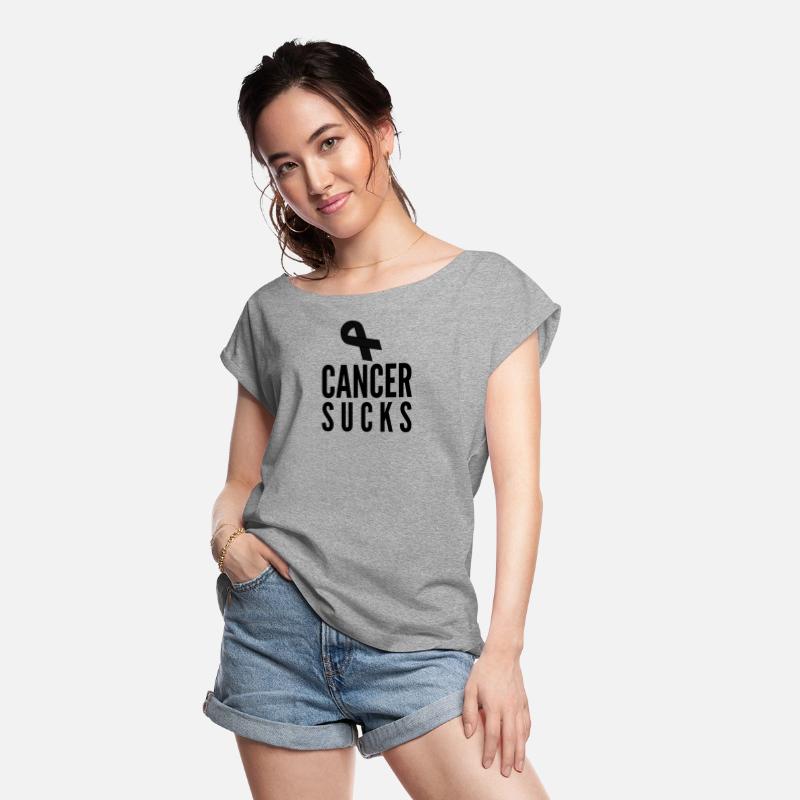 Cancer Sucks Black Melanoma Cancer Awareness