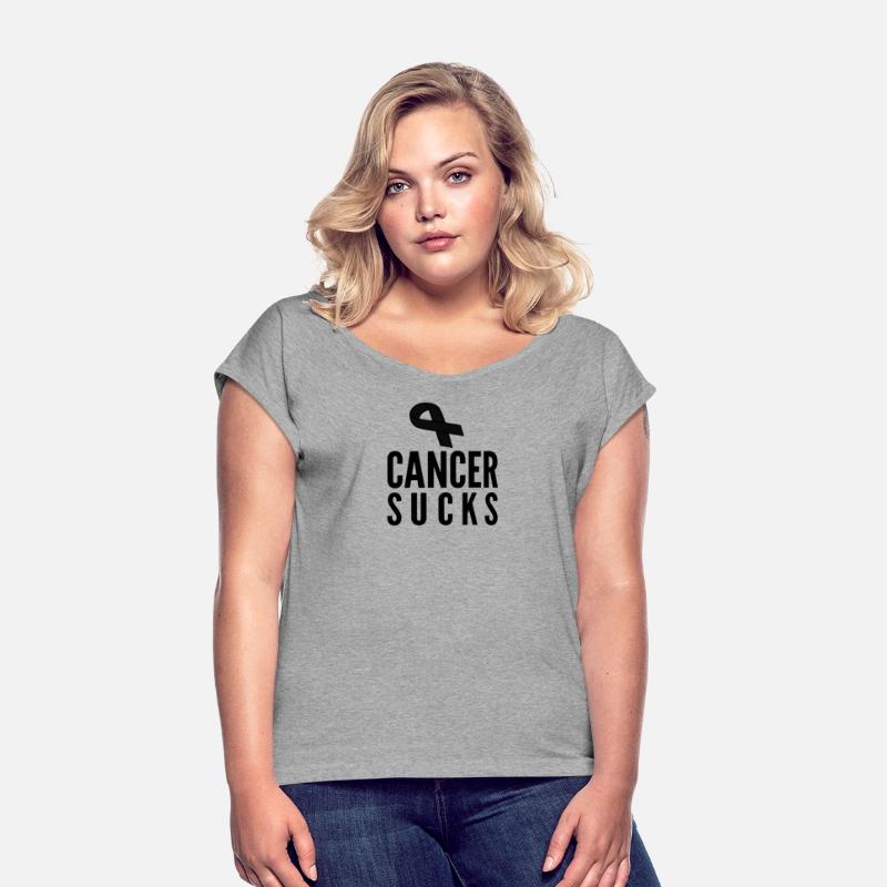 Cancer Sucks Black Melanoma Cancer Awareness