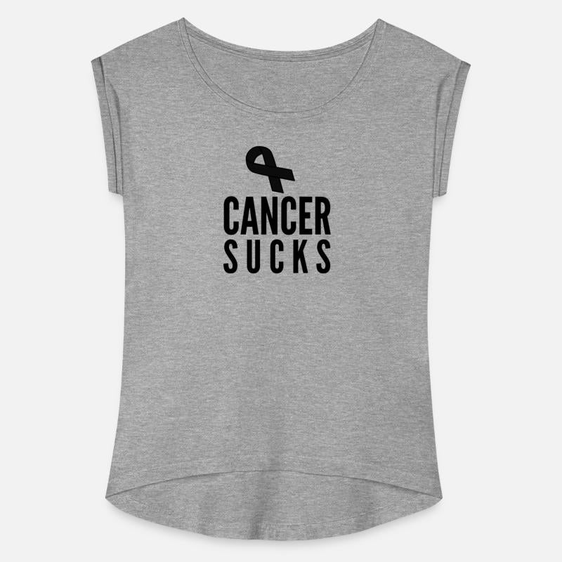 Cancer Sucks Black Melanoma Cancer Awareness