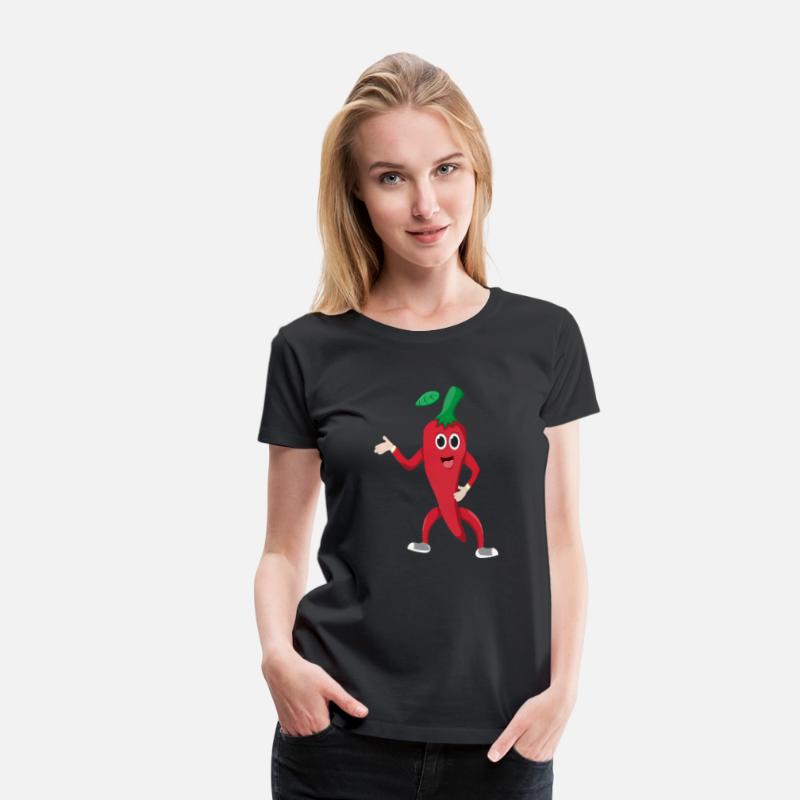 cartoon red spicy chilli character