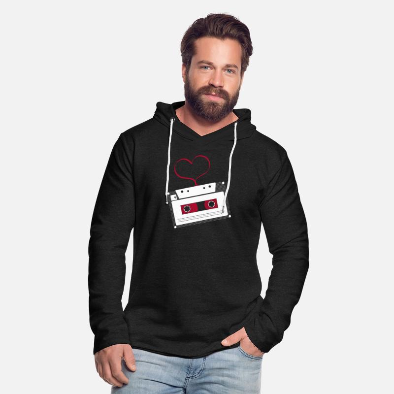 Cassette with heart - love for the old tape