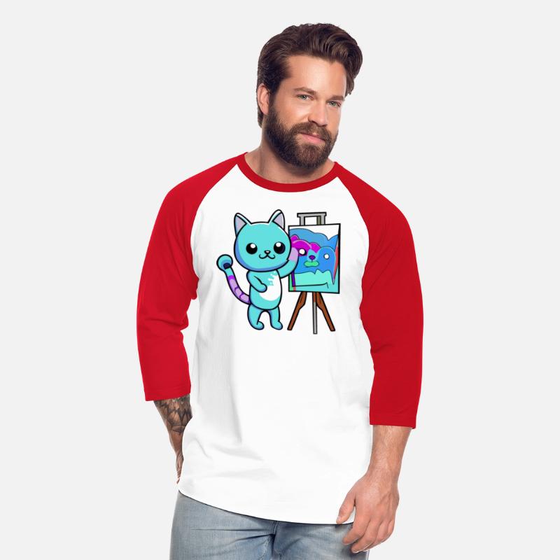 Cat Painting With Brush artist cat