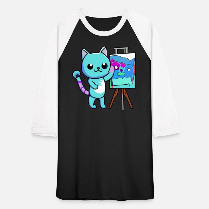 Cat Painting With Brush artist cat