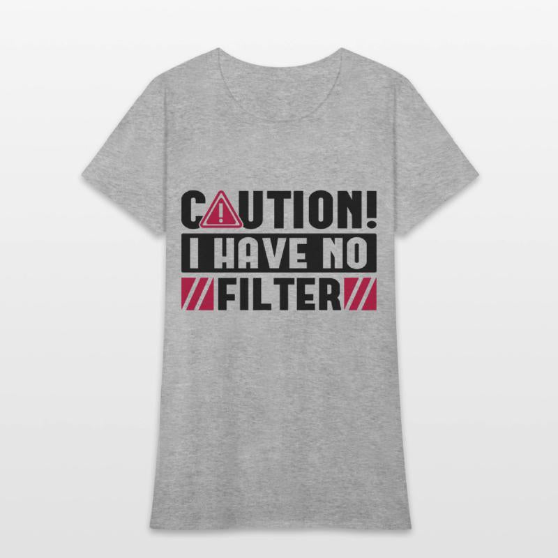 Caution I Have No Filter SVG Cut File