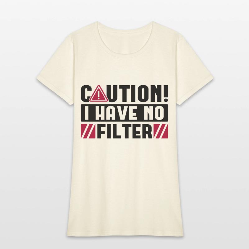 Caution I Have No Filter SVG Cut File