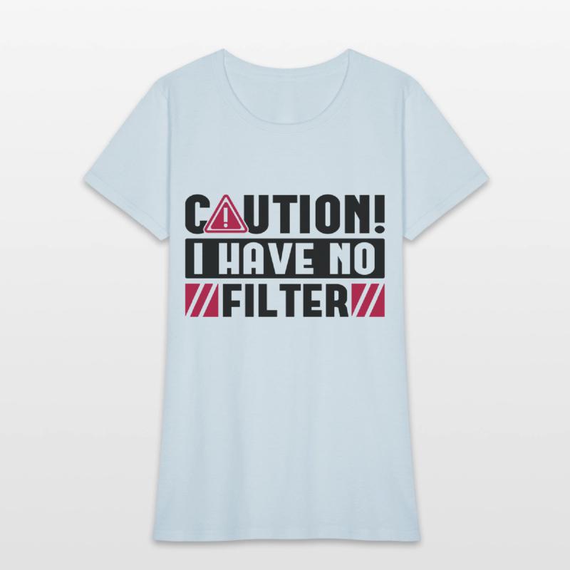 Caution I Have No Filter SVG Cut File