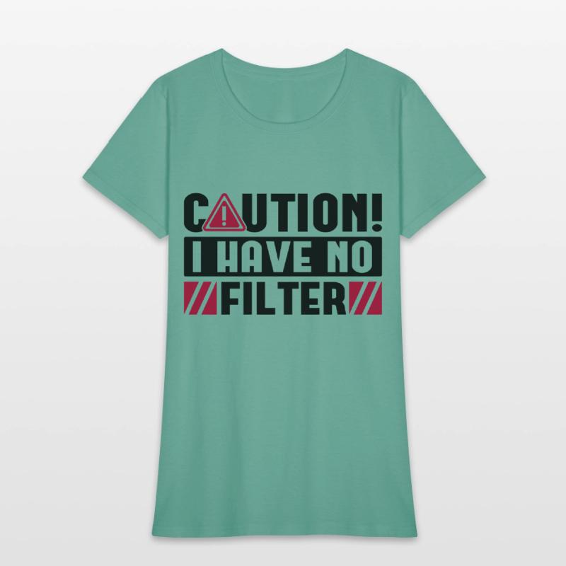 Caution I Have No Filter SVG Cut File