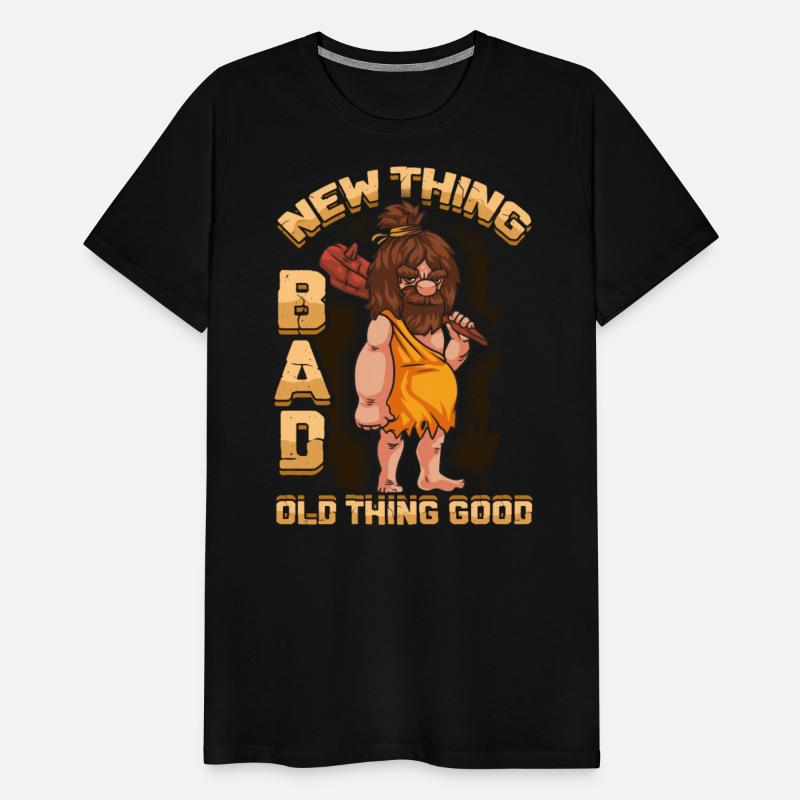 Caveman New Thing Bad