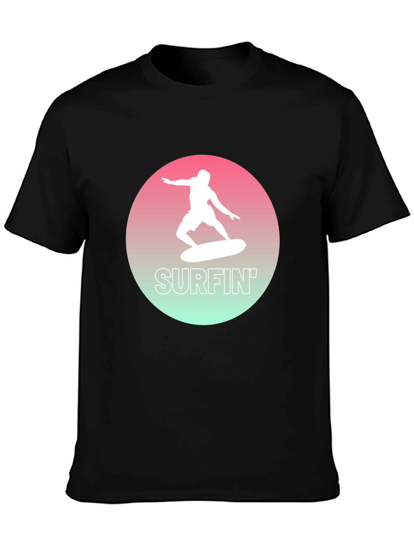 Surfin Graphic T-Shirt - Retro Summer Style