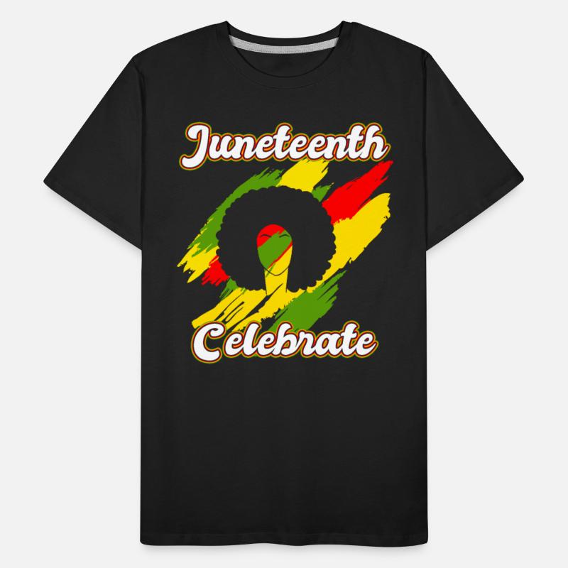 Celebrate Juneteenth USA America Black Woman