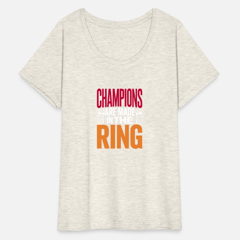 Champions are made in the ring boxing motivatio