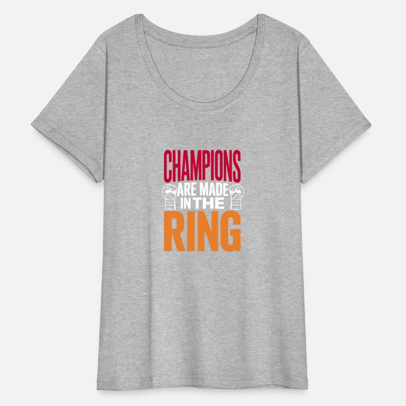 Champions are made in the ring boxing motivatio