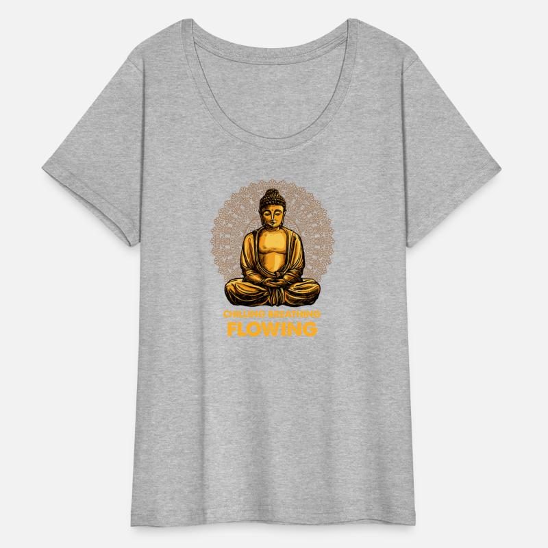 Chilling Breathing Flowing Buddha