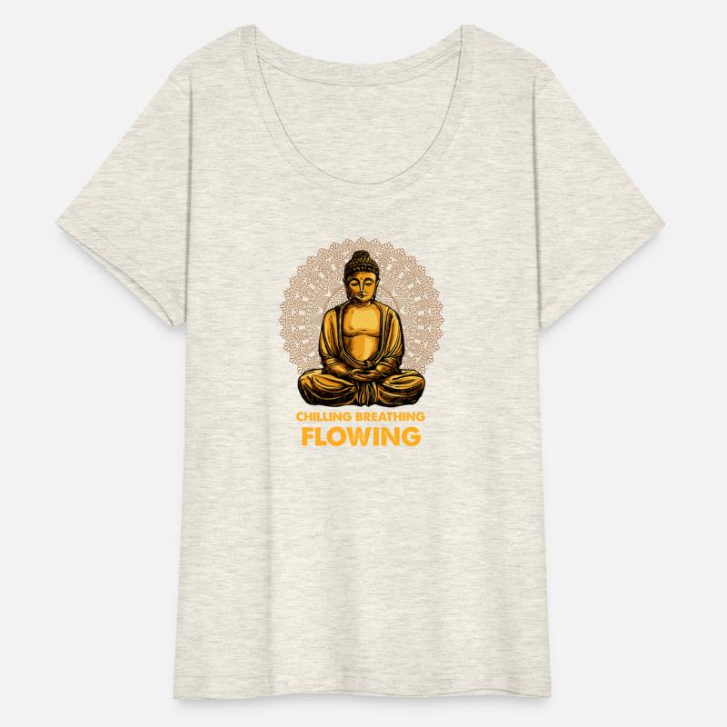 Chilling Breathing Flowing Buddha