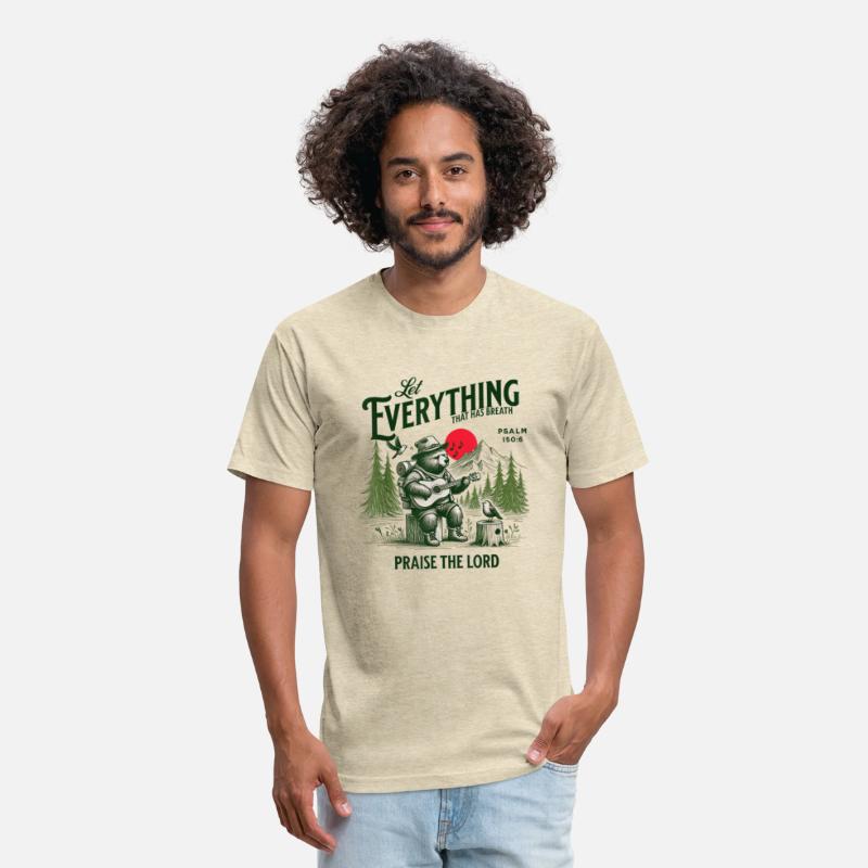 Christian Bible Verse Bear Let Everything That Bre