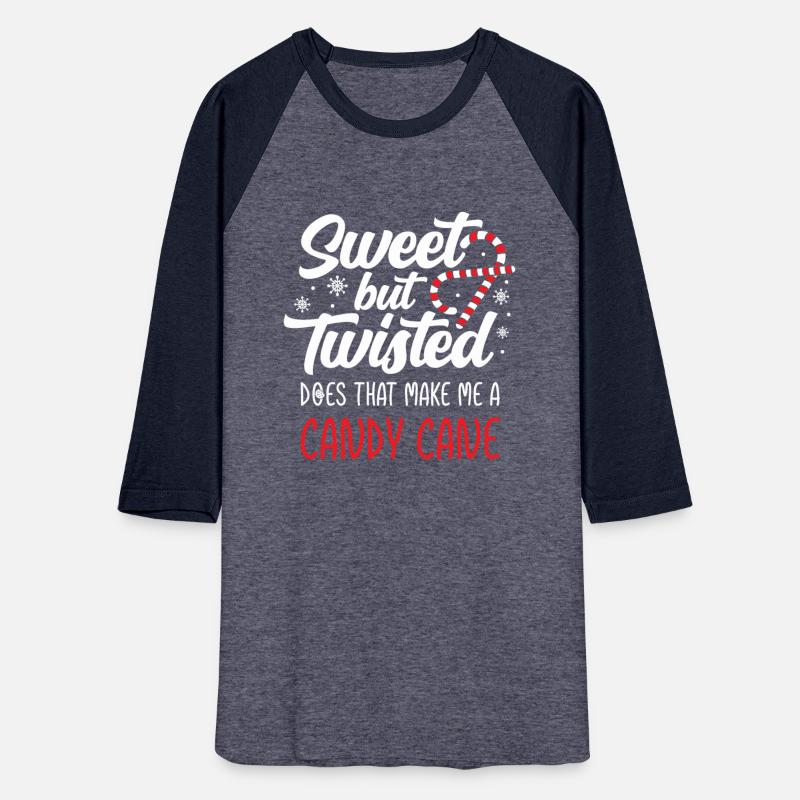 Christmas Sweet But Twisted Candy Cane Funny Xmas