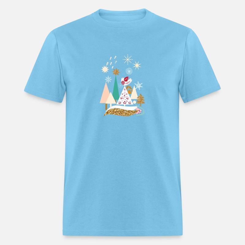 Christmas Winter Scandinavian Trees Snow