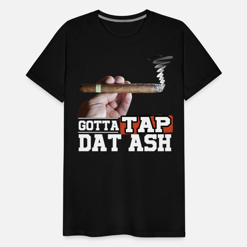 Cigar smoking, Gotta tap dat ash.