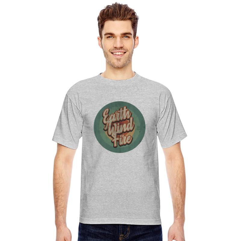 Circle Retro Vintage Earth Wind Fire