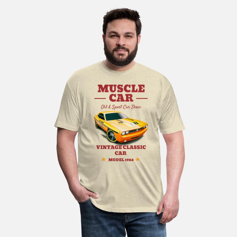Classic Funny Muscle Car Graphic