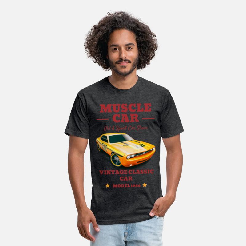 Classic Funny Muscle Car Graphic