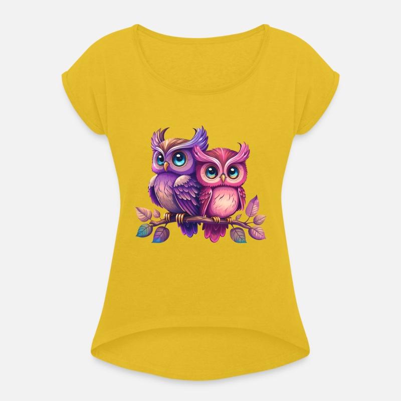 Colorful owls siblings animal bird owl eagle kids