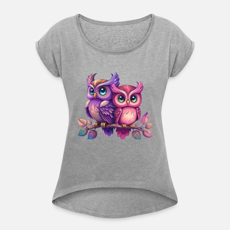 Colorful owls siblings animal bird owl eagle kids