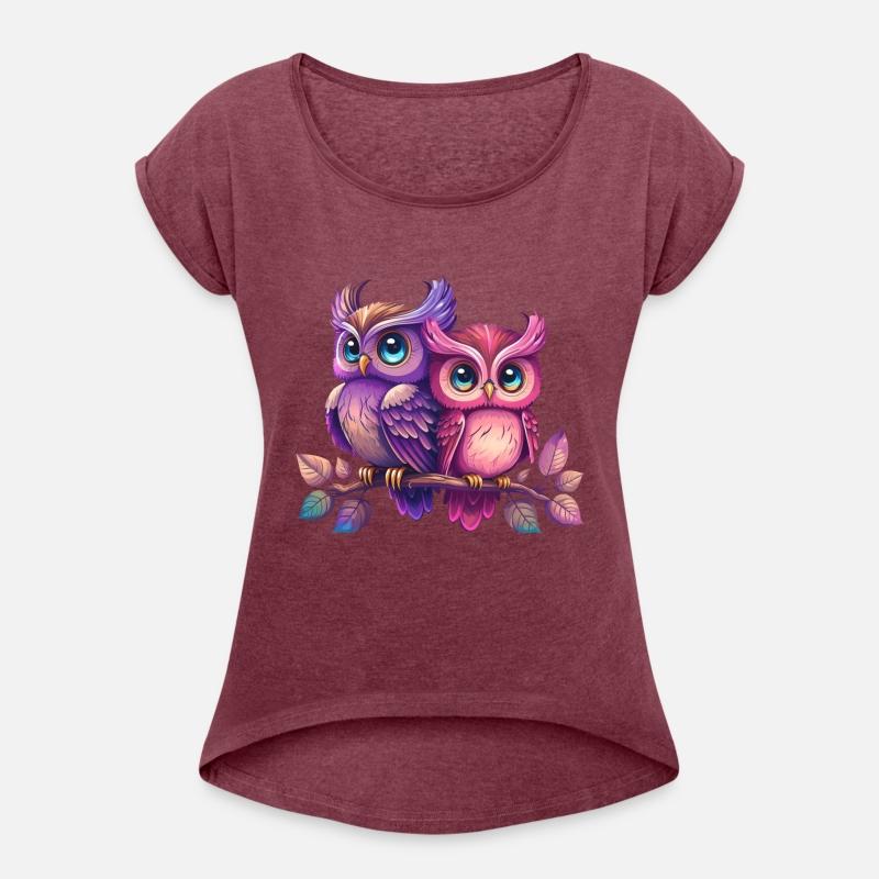 Colorful owls siblings animal bird owl eagle kids