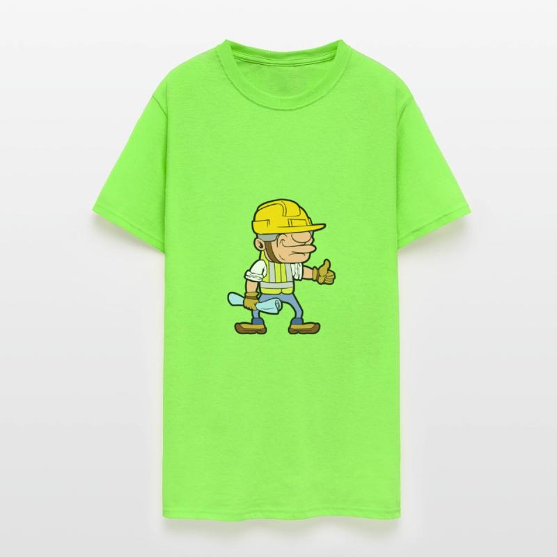 Construction Worker Builder Building Laborer